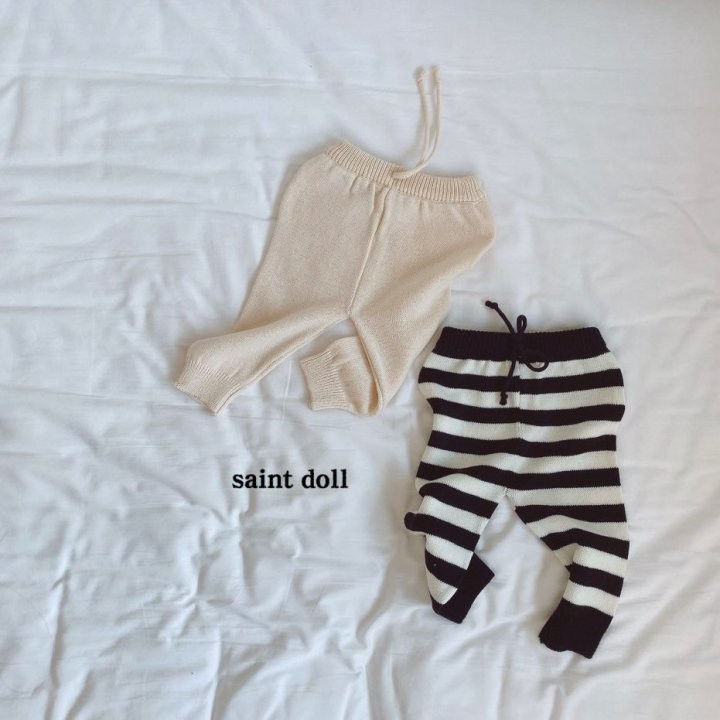 SAINT DOLL - Korean Children Fashion - #Kfashion4kids - Knit Jogger Pants