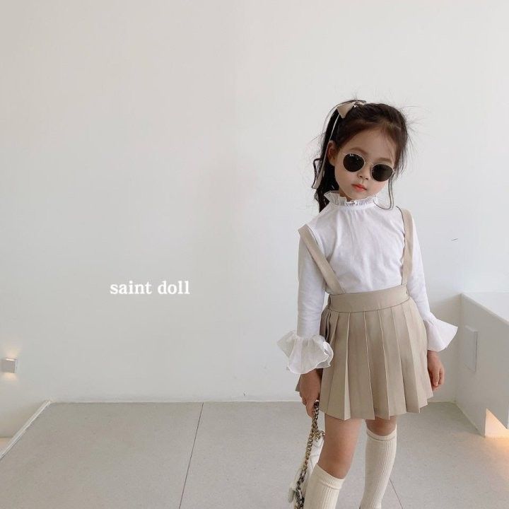 SAINT DOLL - Korean Children Fashion - #Kfashion4kids - Pleats Skirt