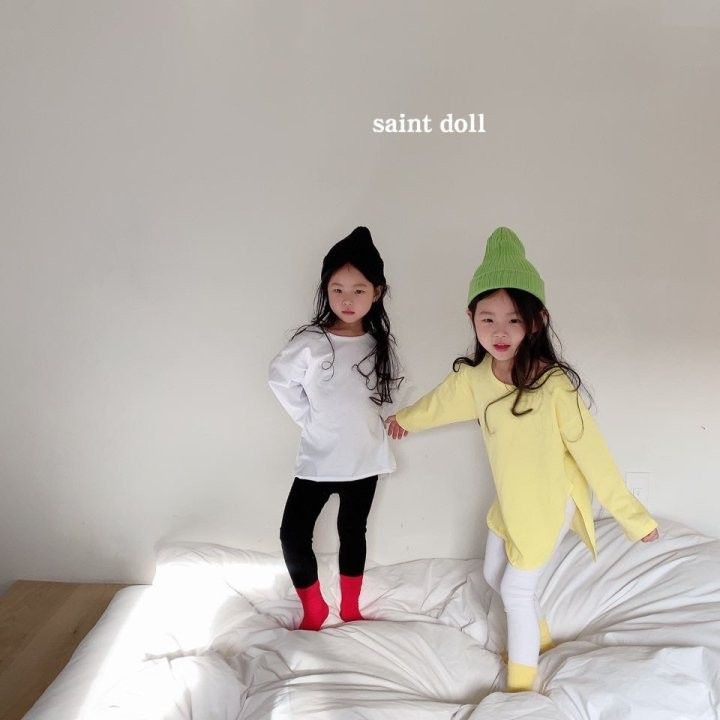 SAINT DOLL - Korean Children Fashion - #Kfashion4kids - Both Slit Tee