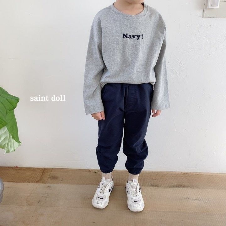 SAINT DOLL - Korean Children Fashion - #Kfashion4kids - English Letter Tee