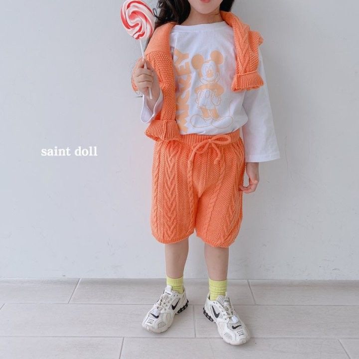 SAINT DOLL - Korean Children Fashion - #Kfashion4kids - Big Mickey Tee