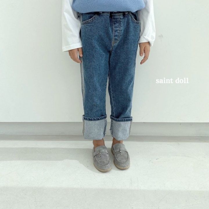 SAINT DOLL - Korean Children Fashion - #Kfashion4kids - Colored Denim Pants