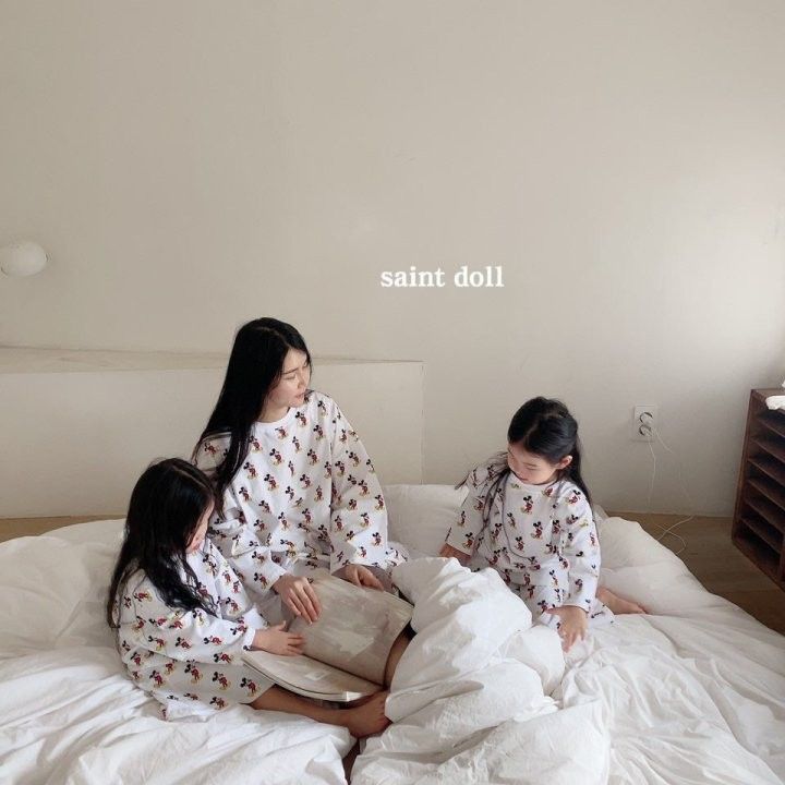 SAINT DOLL - Korean Children Fashion - #Kfashion4kids - Disney Homewear One-piece with Mom