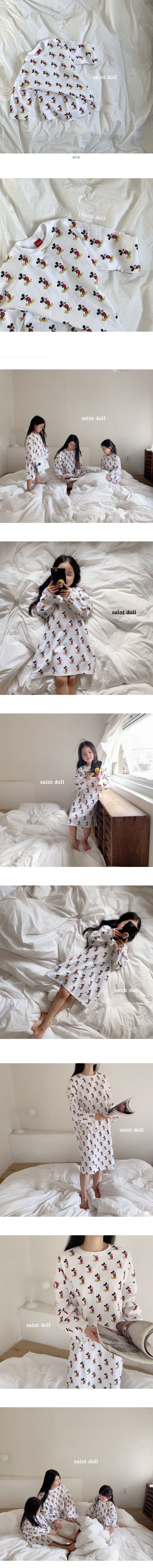 SAINT DOLL - Korean Children Fashion - #Kfashion4kids - Disney Homewear One-piece with Mom - 2