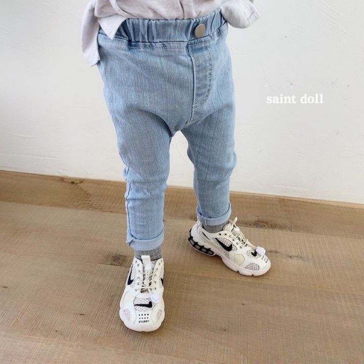 SAINT DOLL - Korean Children Fashion - #Kfashion4kids - Denim Jeggings