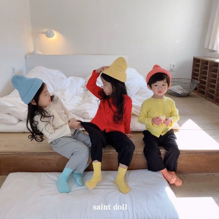 SAINT DOLL - Korean Children Fashion - #Kfashion4kids - Big Rib Cardigan