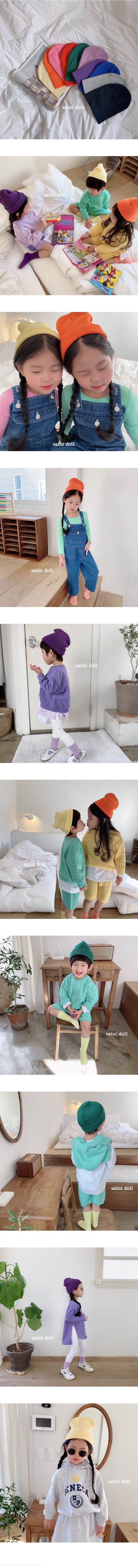 SAINT DOLL - Korean Children Fashion - #Kfashion4kids - Short Beanie - 2