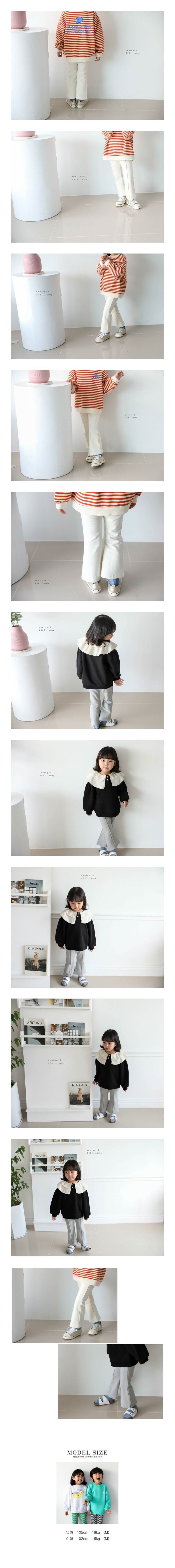 SEWING-B - Korean Children Fashion - #Kfashion4kids - Pintuck Bootscut Pants