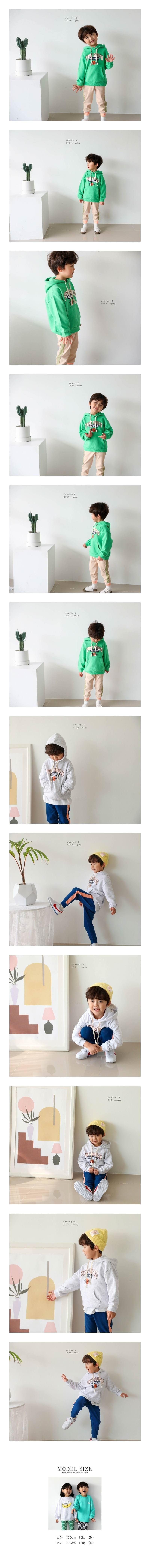 SEWING-B - Korean Children Fashion - #Kfashion4kids - Tune Hooy Sweatshirt