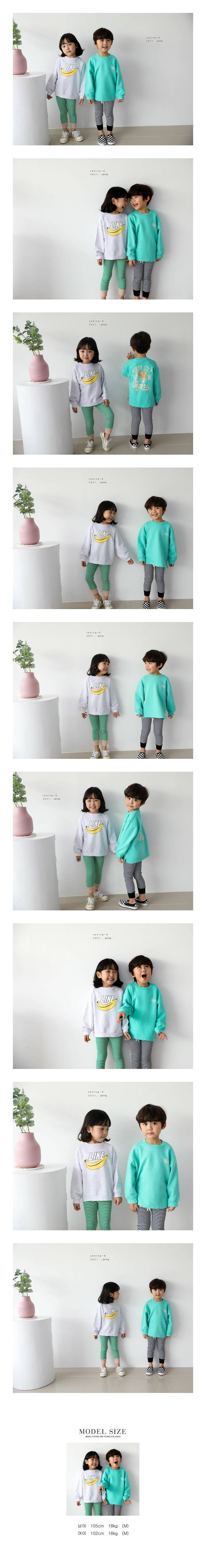 SEWING-B - Korean Children Fashion - #Kfashion4kids - Jelly Stripe Leggings