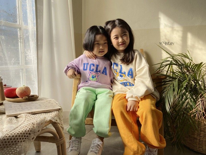SOYBEAN - Korean Children Fashion - #Kfashion4kids - UCLA Overfit Top Bottom Set