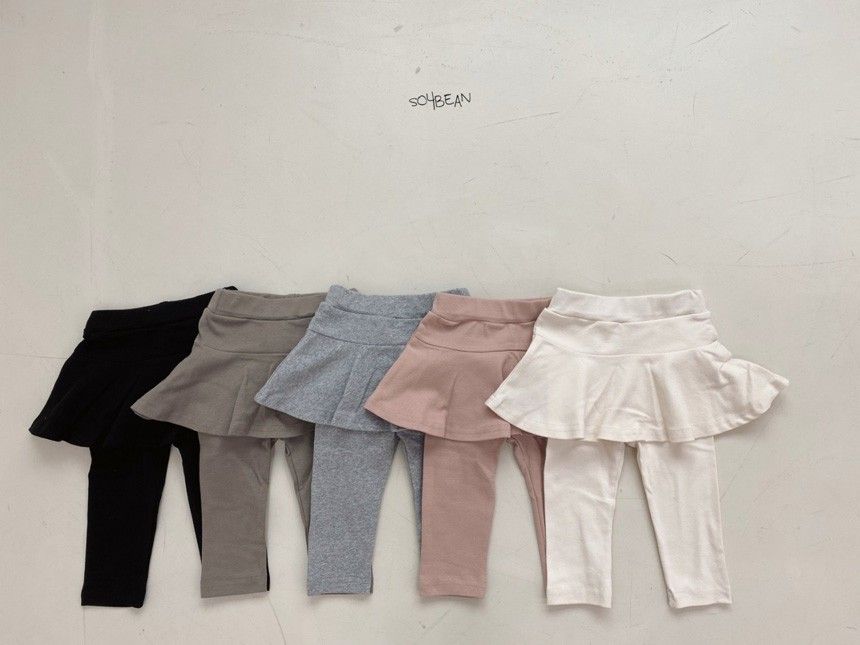 SOYBEAN - Korean Children Fashion - #Kfashion4kids - Salang Skirt Leggings