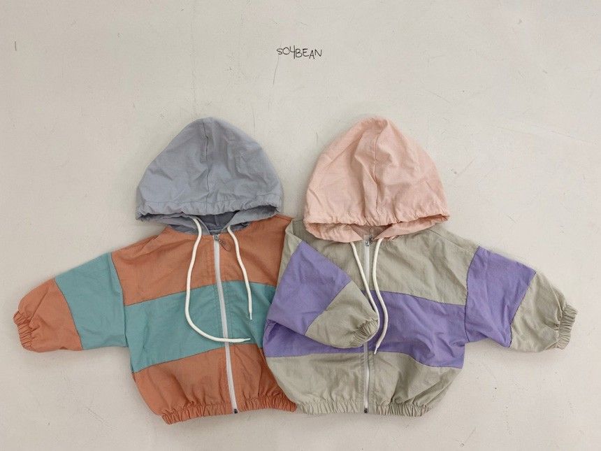SOYBEAN - Korean Children Fashion - #Kfashion4kids - Retro Windbreaker