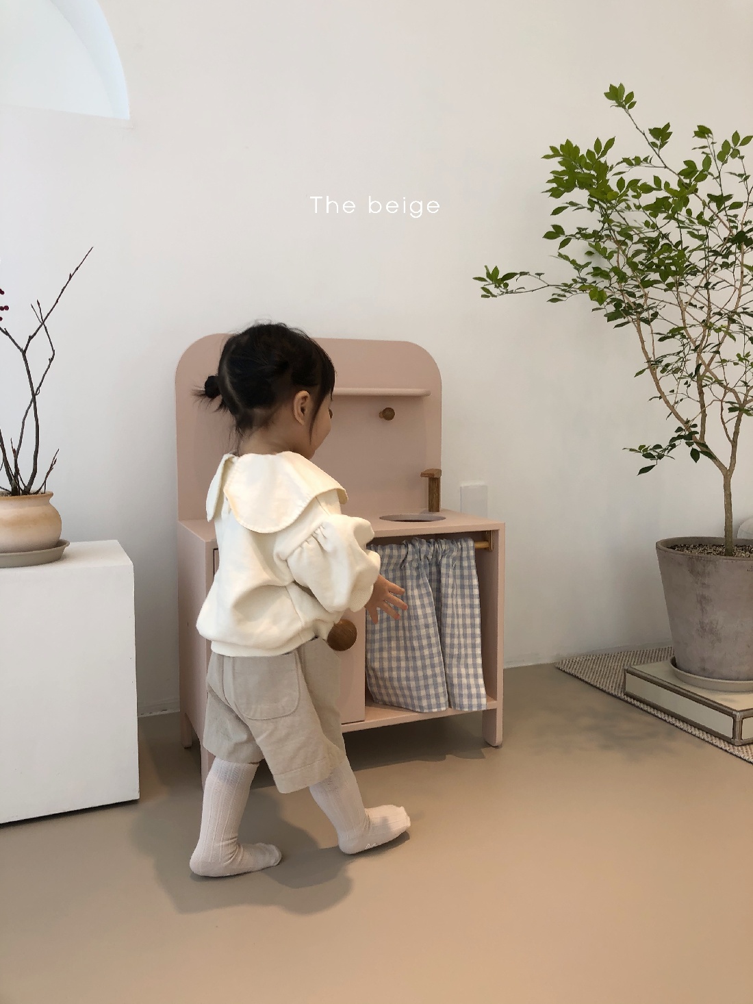 THE BEIGE - Korean Children Fashion - #Kfashion4kids - Big Collar Pullover - 10