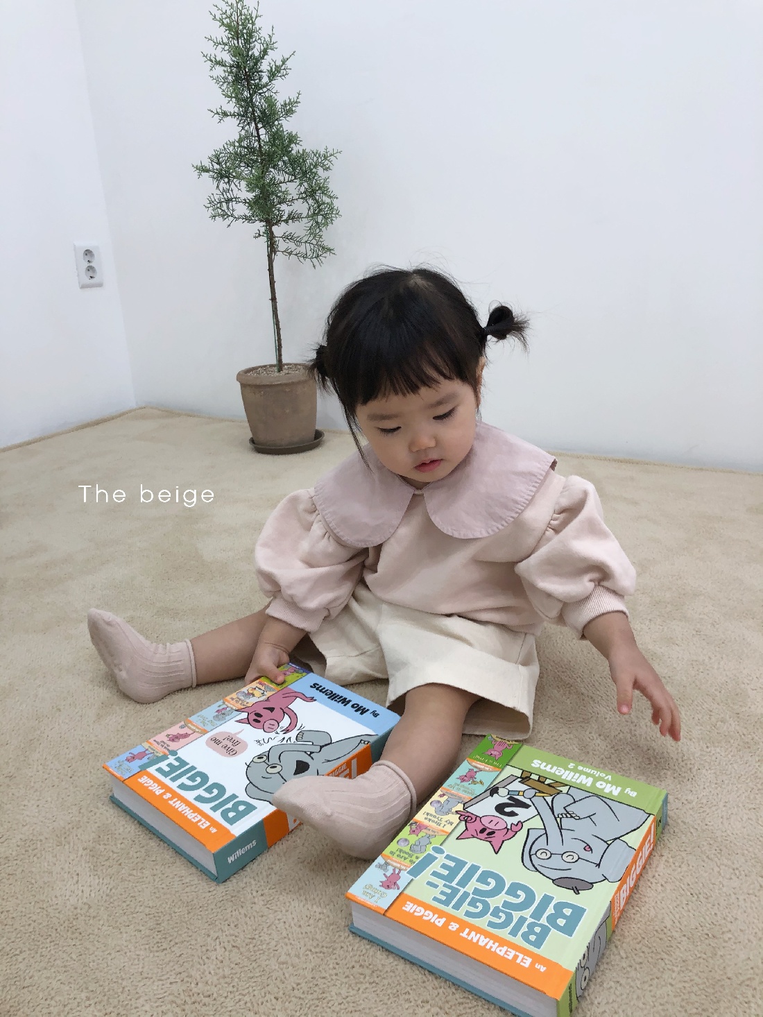 THE BEIGE - Korean Children Fashion - #Kfashion4kids - Big Collar Pullover - 3