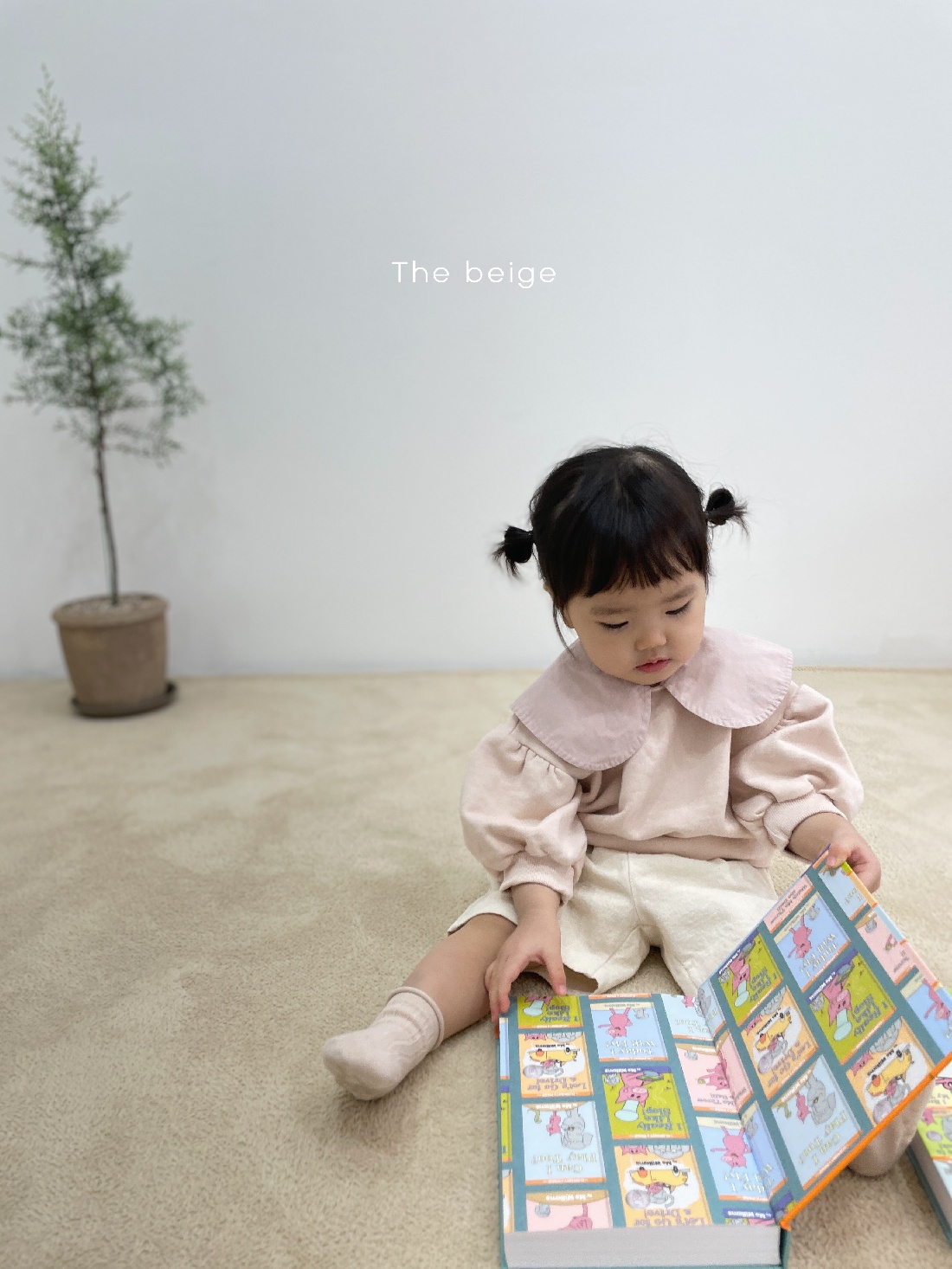 THE BEIGE - Korean Children Fashion - #Kfashion4kids - Big Collar Pullover - 8