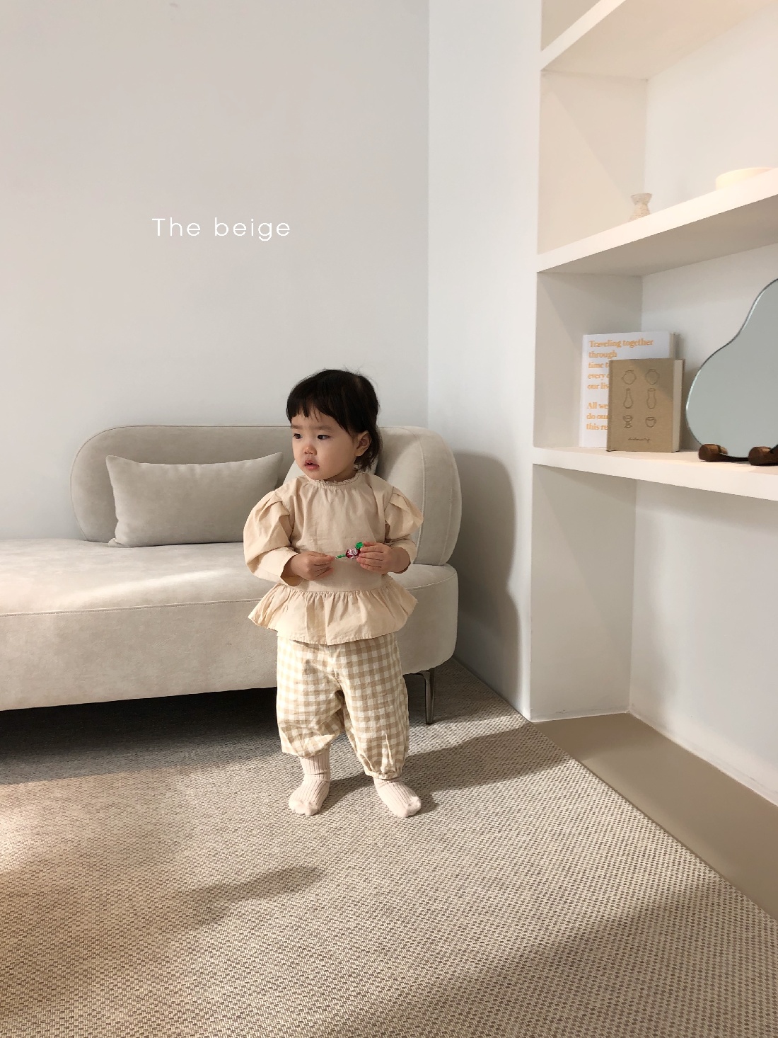 THE BEIGE - Korean Children Fashion - #Kfashion4kids - Ribbon Frill Blouse - 10
