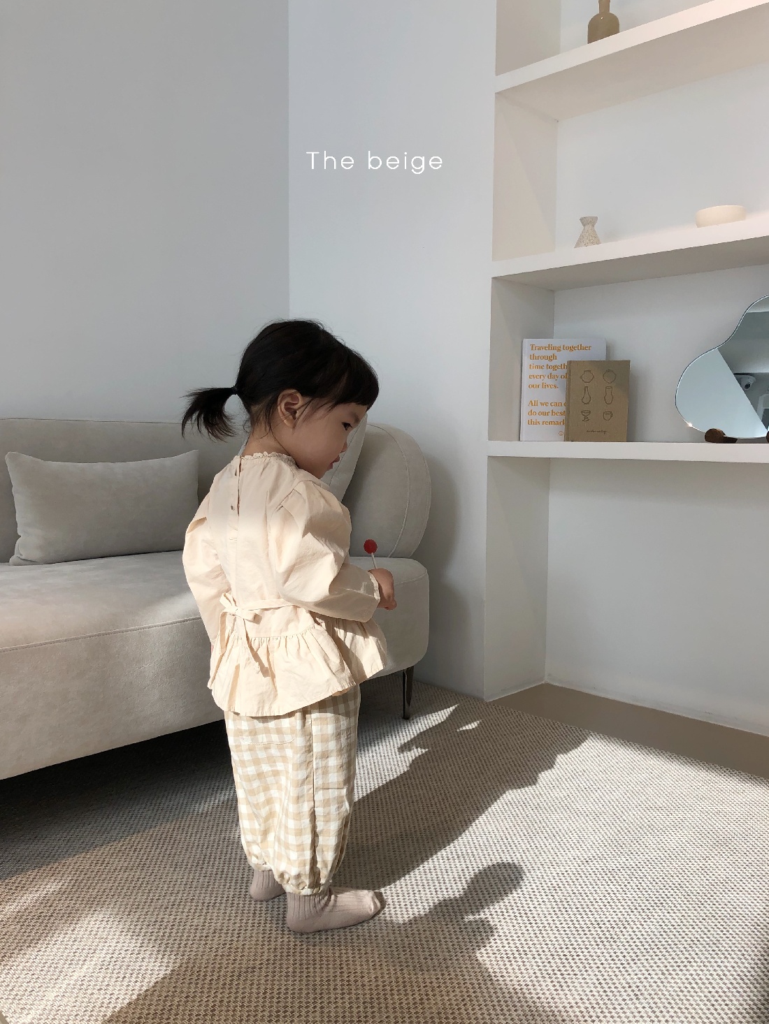 THE BEIGE - Korean Children Fashion - #Kfashion4kids - Ribbon Frill Blouse - 11