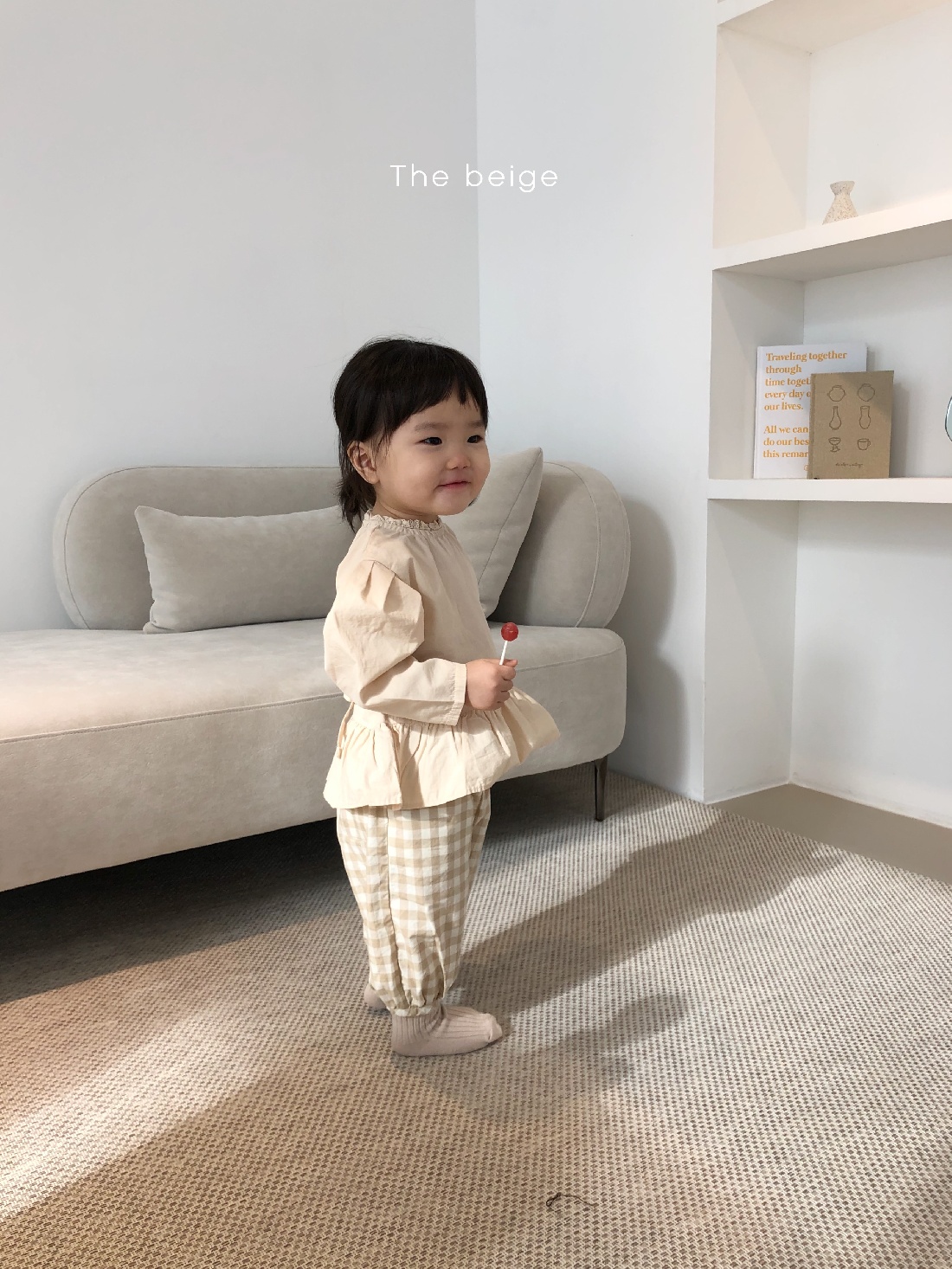 THE BEIGE - Korean Children Fashion - #Kfashion4kids - Ribbon Frill Blouse - 12