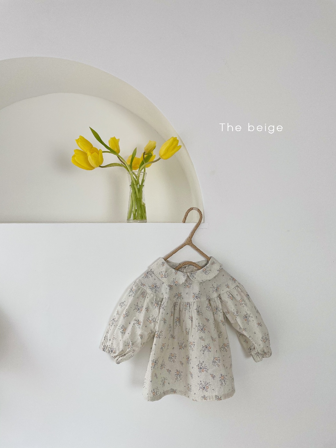 THE BEIGE - Korean Children Fashion - #Kfashion4kids - Dungka Floral Blouse - 3