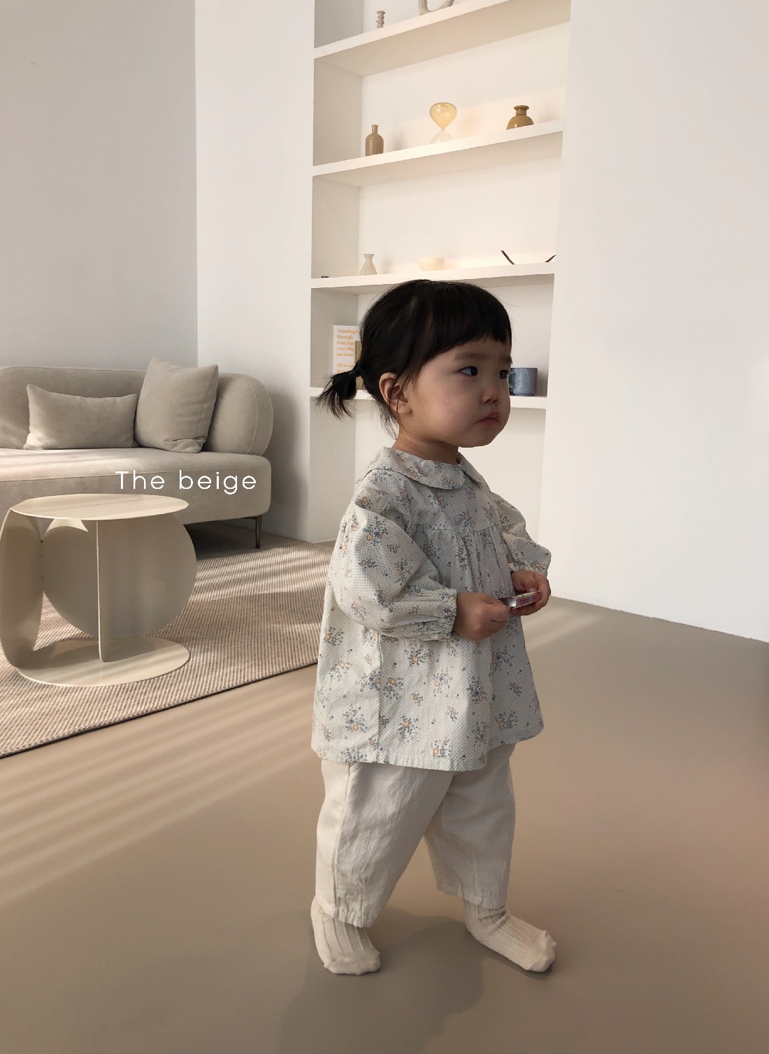 THE BEIGE - Korean Children Fashion - #Kfashion4kids - Dungka Floral Blouse - 4