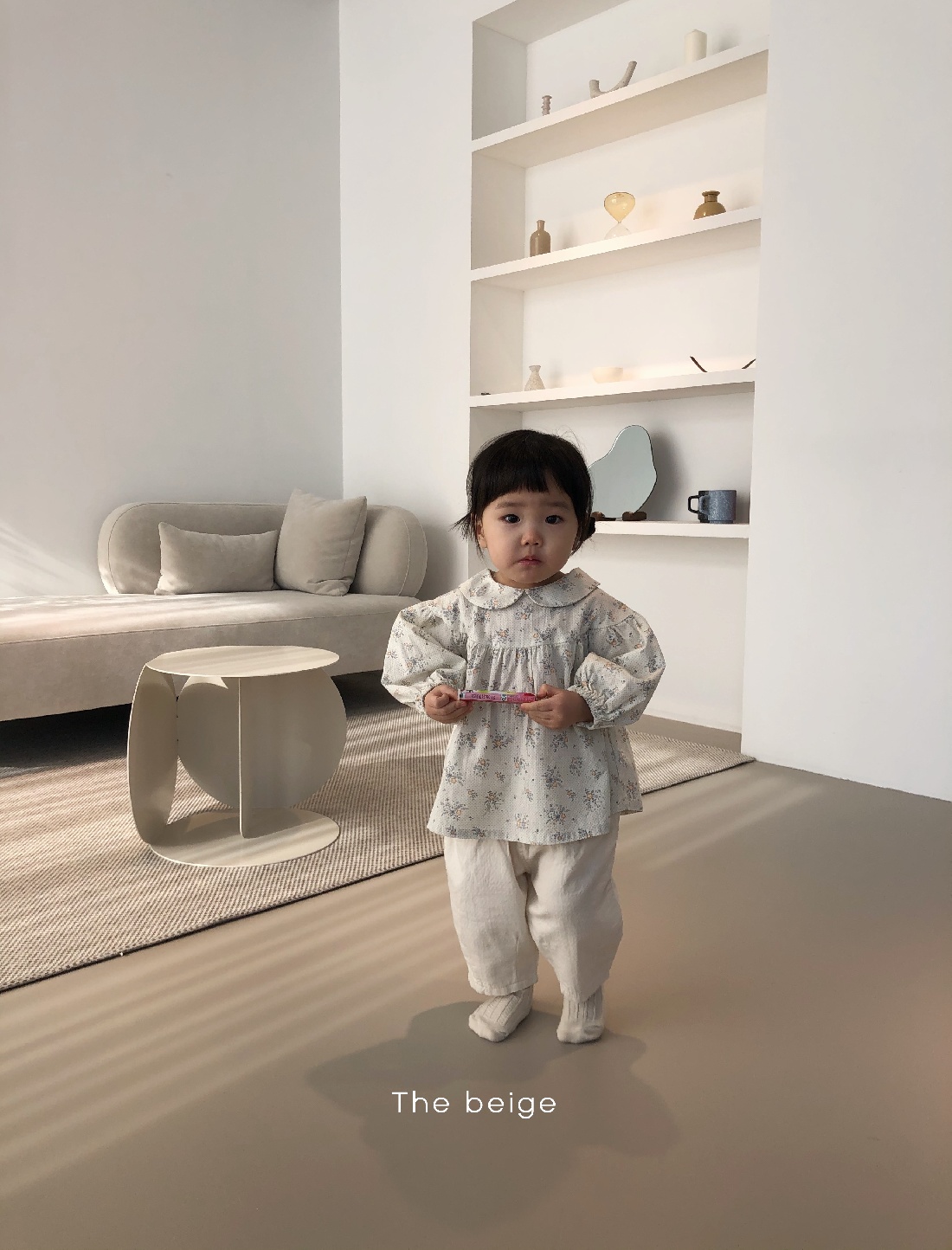 THE BEIGE - Korean Children Fashion - #Kfashion4kids - Dungka Floral Blouse - 5