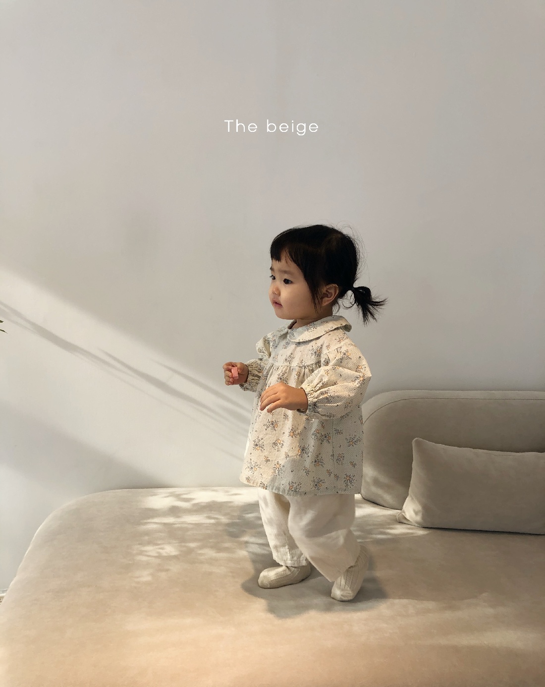 THE BEIGE - Korean Children Fashion - #Kfashion4kids - Dungka Floral Blouse - 8