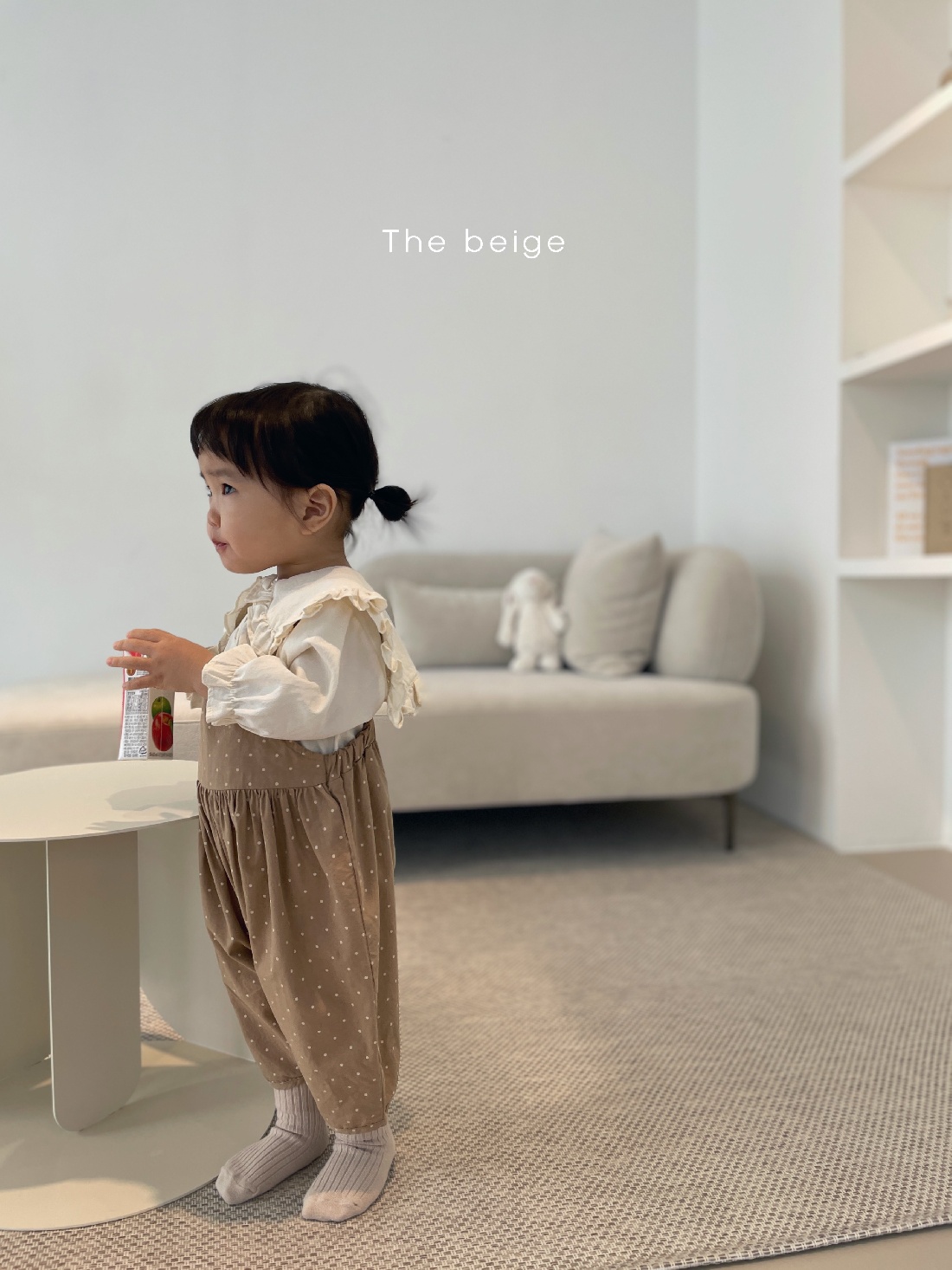 THE BEIGE - Korean Children Fashion - #Kfashion4kids - Frill Colllar Blouse - 6