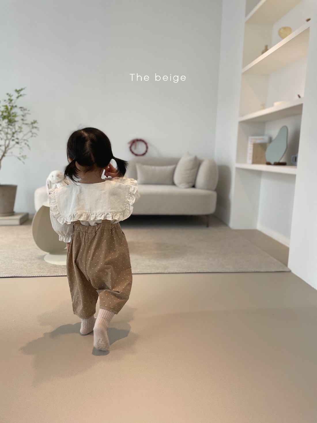 THE BEIGE - Korean Children Fashion - #Kfashion4kids - Frill Colllar Blouse - 9