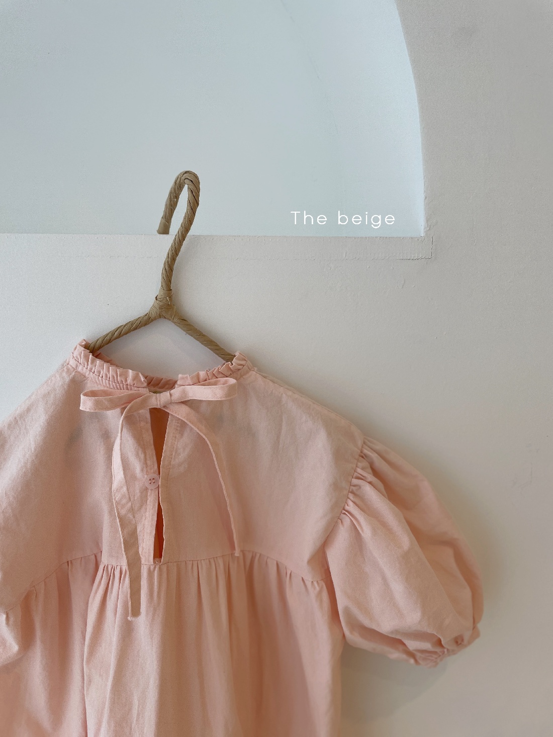 THE BEIGE - Korean Children Fashion - #Kfashion4kids - Ribbon Cancan One-piece - 2