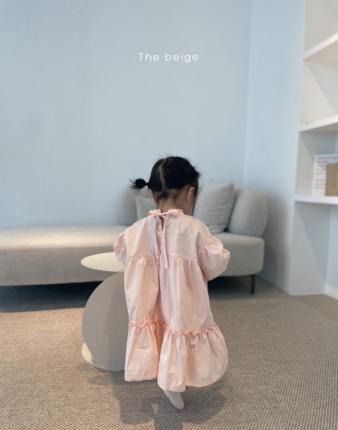 THE BEIGE - Korean Children Fashion - #Kfashion4kids - Ribbon Cancan One-piece - 6