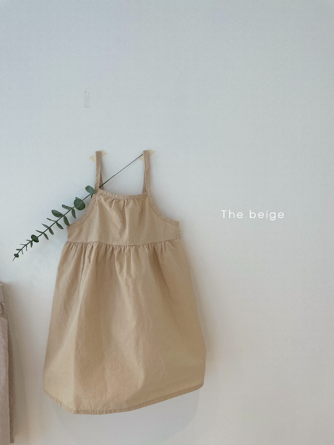 THE BEIGE - Korean Children Fashion - #Kfashion4kids - Shirring String One-piece