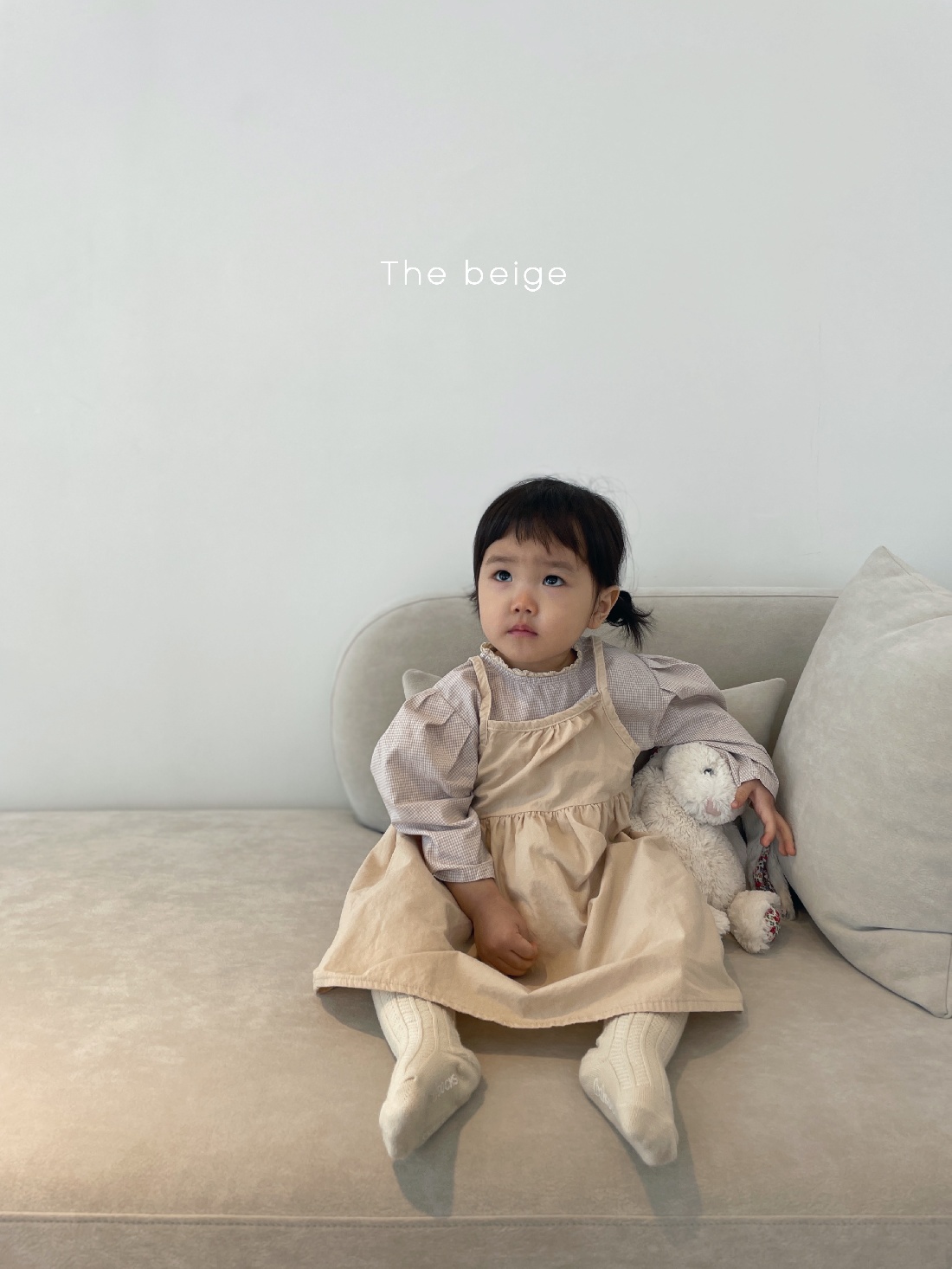 THE BEIGE - Korean Children Fashion - #Kfashion4kids - Shirring String One-piece - 3