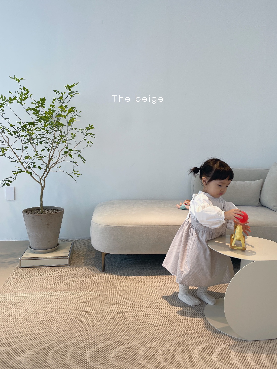 THE BEIGE - Korean Children Fashion - #Kfashion4kids - Shirring String One-piece - 9