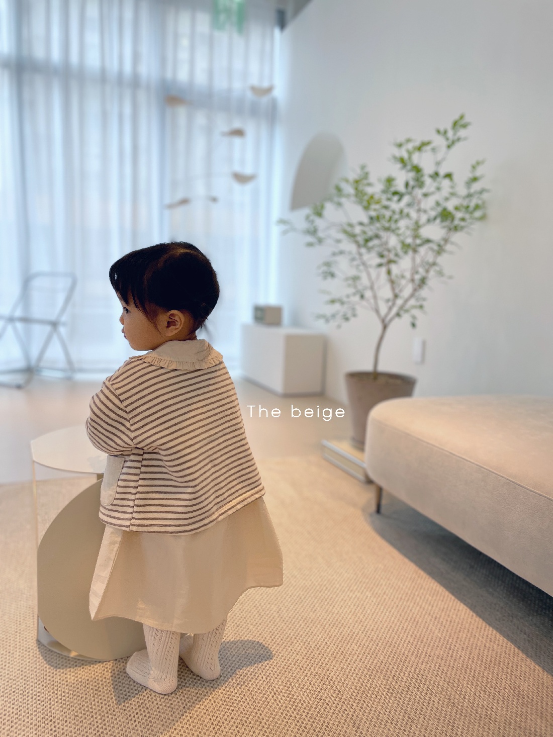 THE BEIGE - Korean Children Fashion - #Kfashion4kids - Stripe Cardigan - 10