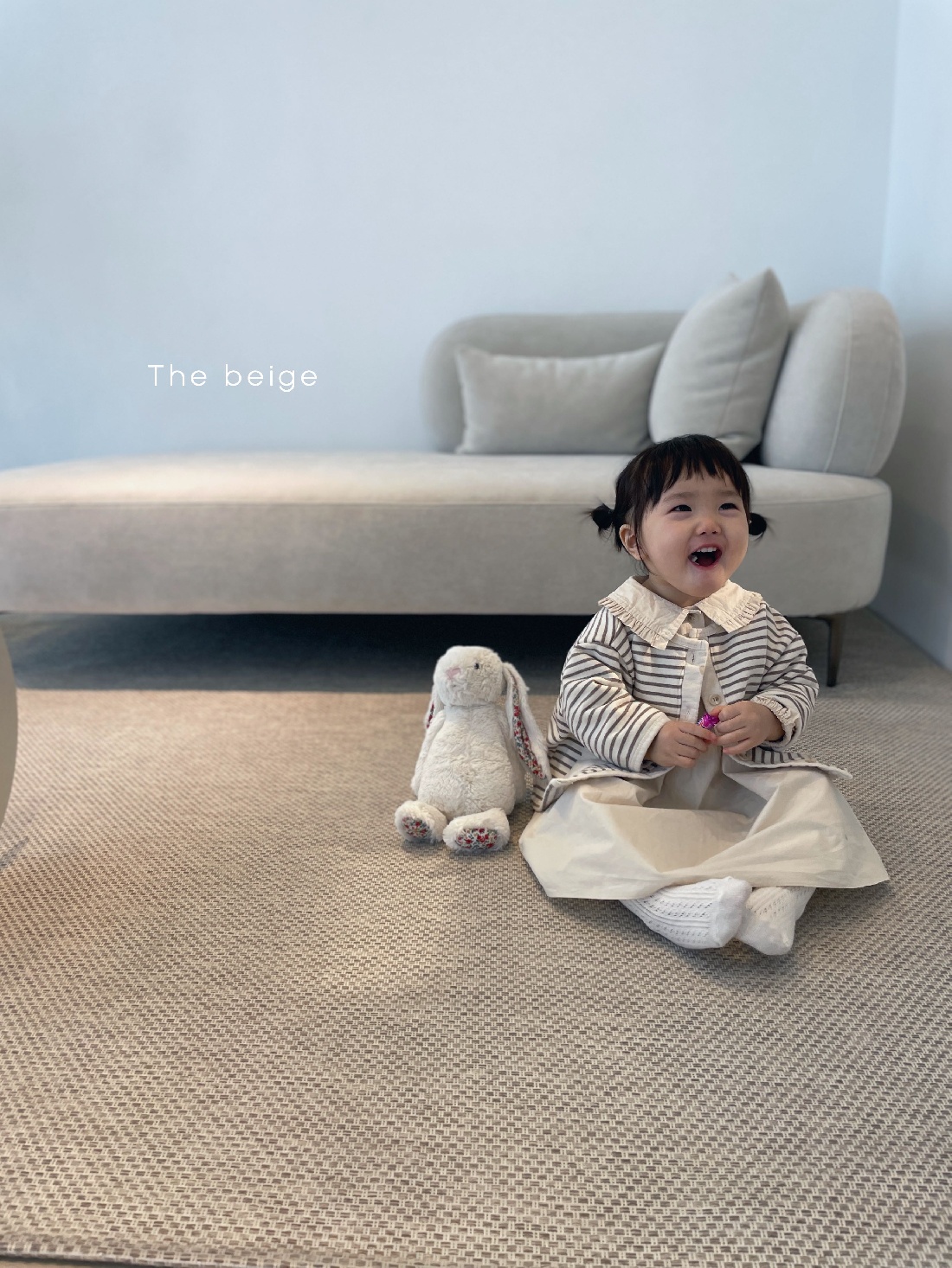THE BEIGE - Korean Children Fashion - #Kfashion4kids - Stripe Cardigan - 6