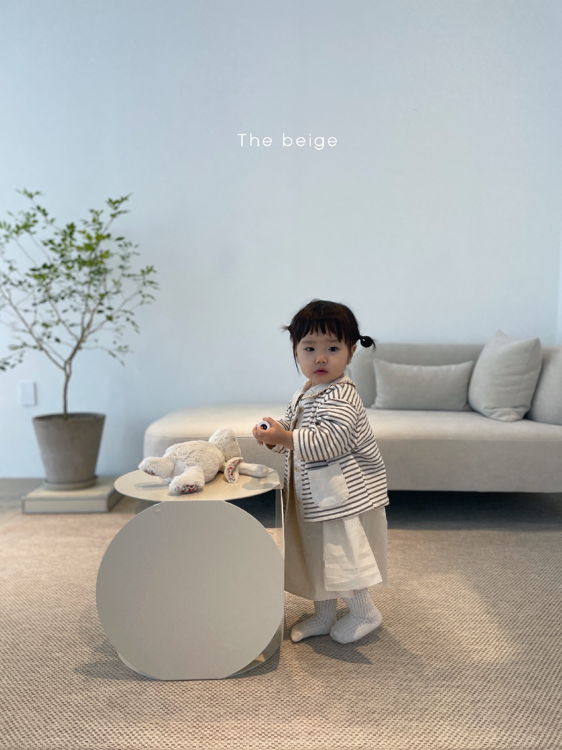 THE BEIGE - Korean Children Fashion - #Kfashion4kids - Stripe Cardigan - 9