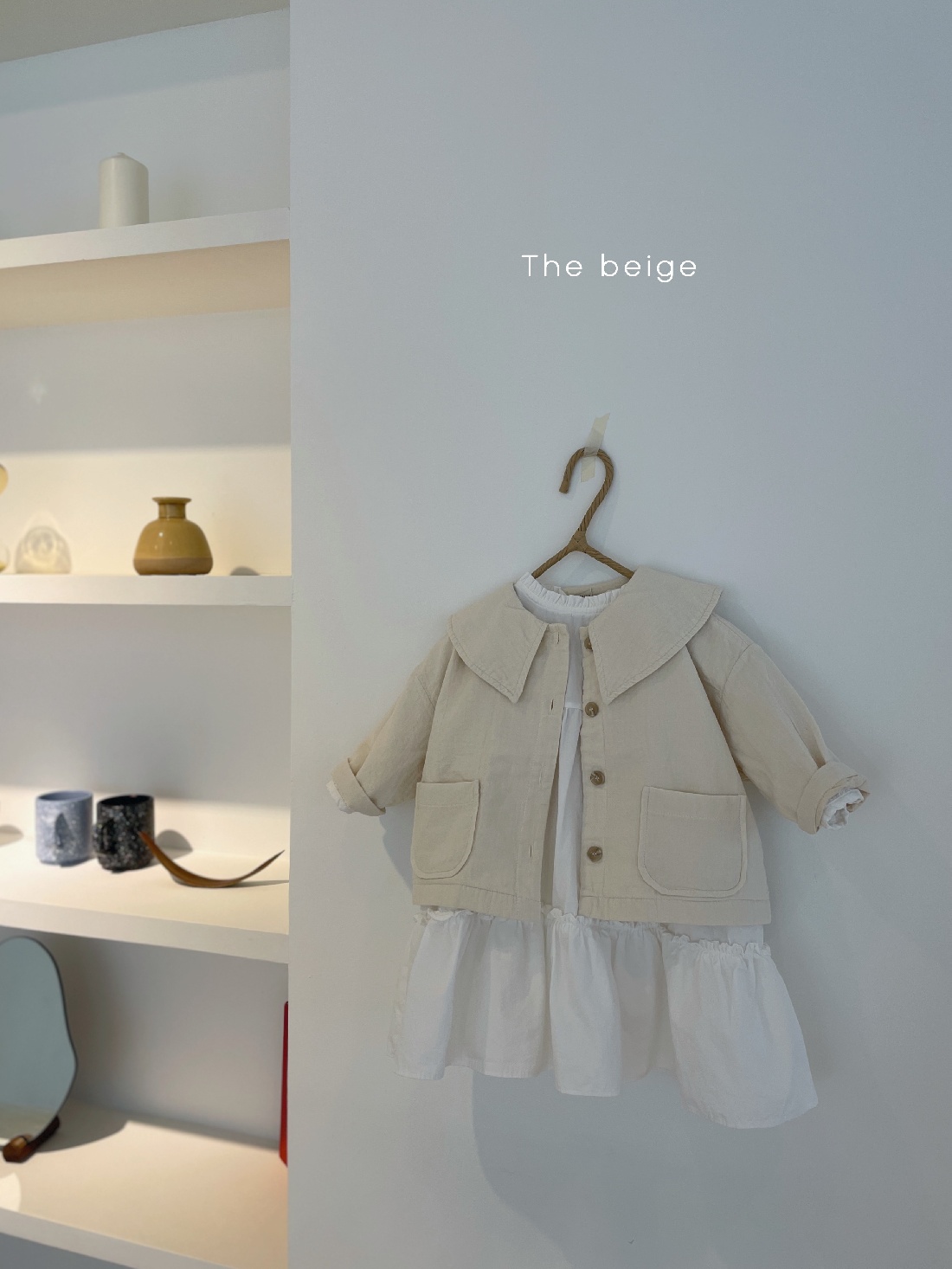 THE BEIGE - Korean Children Fashion - #Kfashion4kids - Collar Jacket