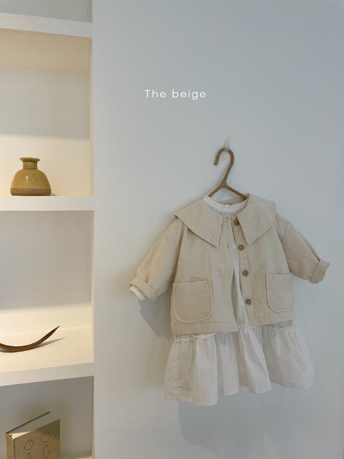 THE BEIGE - Korean Children Fashion - #Kfashion4kids - Collar Jacket - 2