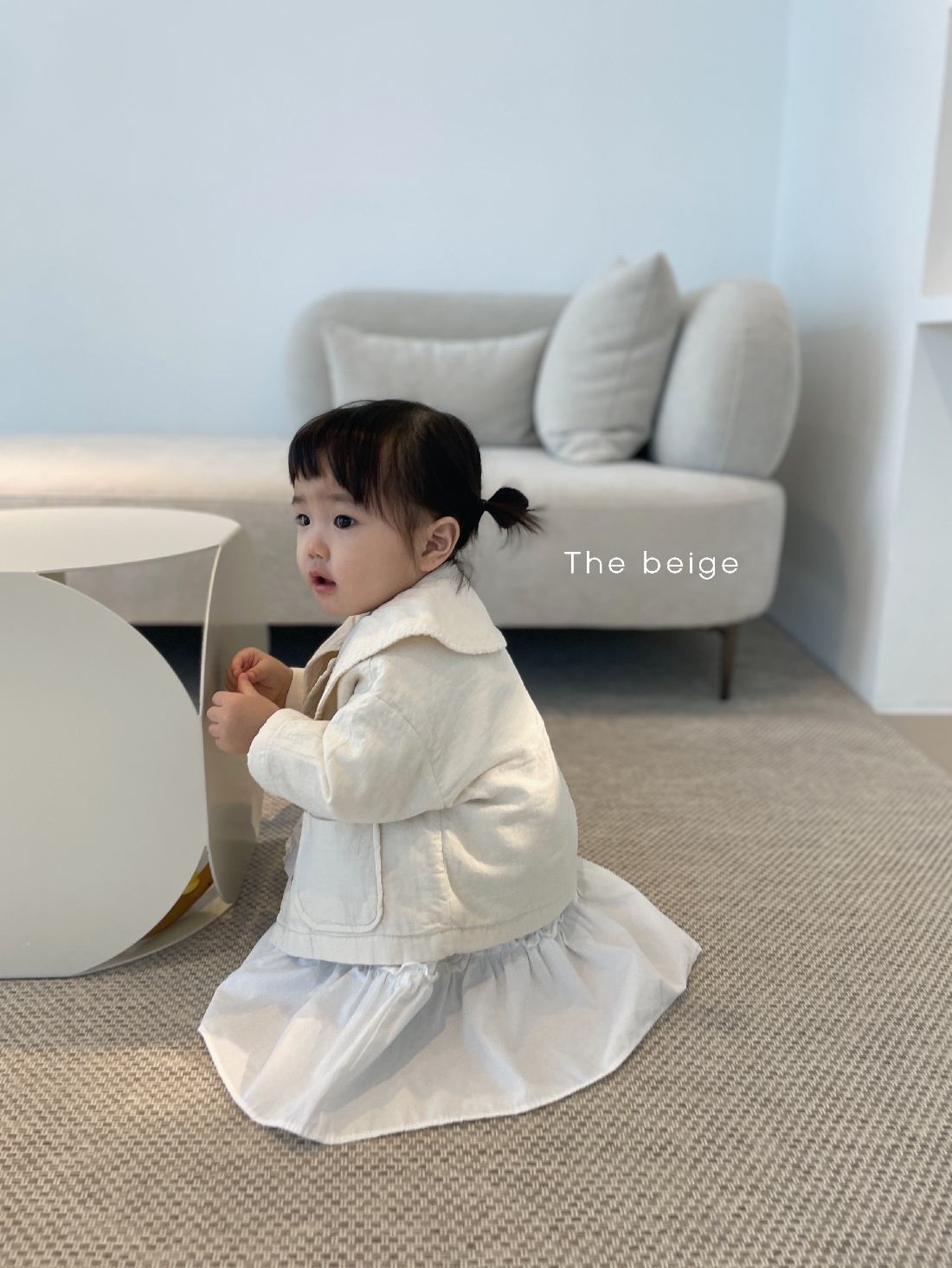 THE BEIGE - Korean Children Fashion - #Kfashion4kids - Collar Jacket - 3