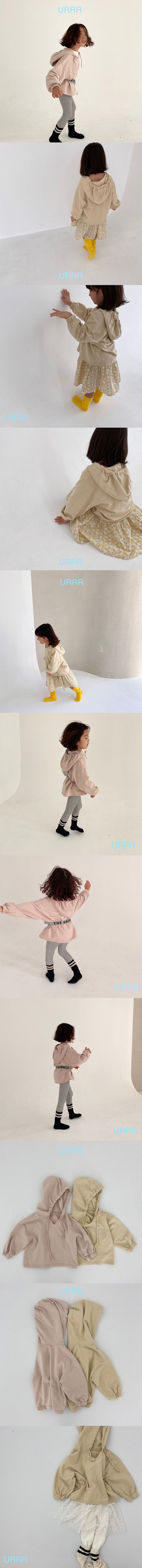 URRR - Korean Children Fashion - #Kfashion4kids - Mori Hood Sweatshirt - 2