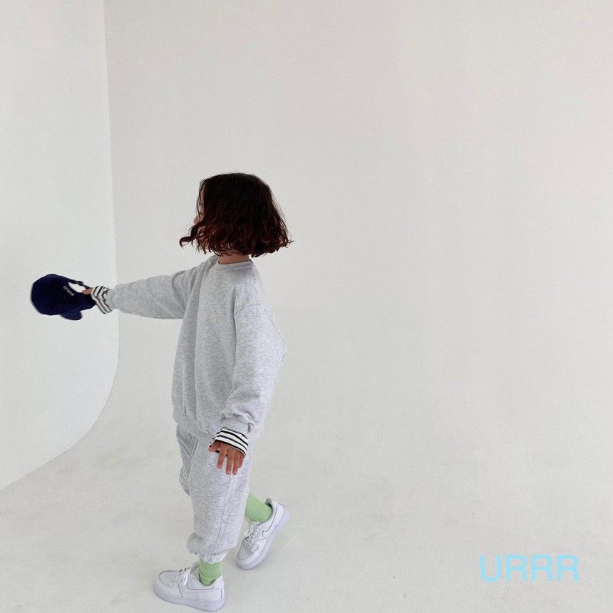 URRR - Korean Children Fashion - #Kfashion4kids - High Top Bottom Set
