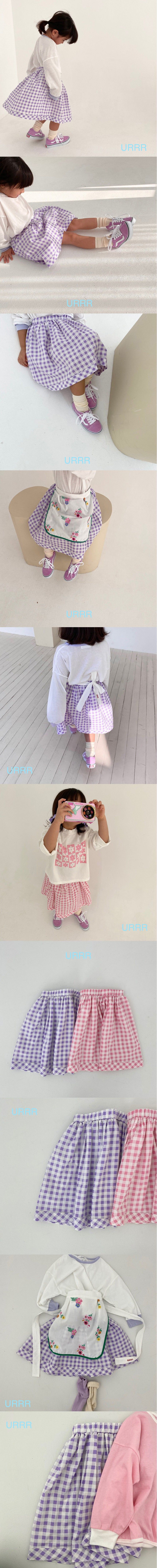 URRR - Korean Children Fashion - #Kfashion4kids - Urban Skirt - 2