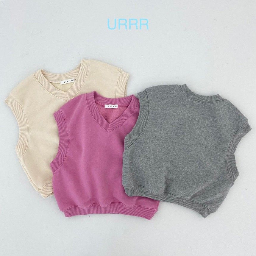 URRR - Korean Children Fashion - #Kfashion4kids - Cozy Vest