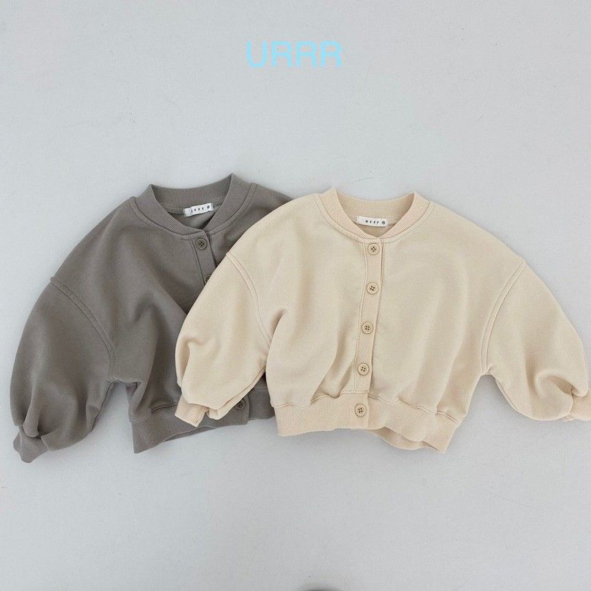 URRR - Korean Children Fashion - #Kfashion4kids - Single Cardigan