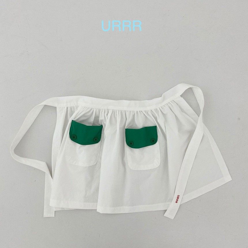 URRR - Korean Children Fashion - #Kfashion4kids - Madeleine Pocket Apron