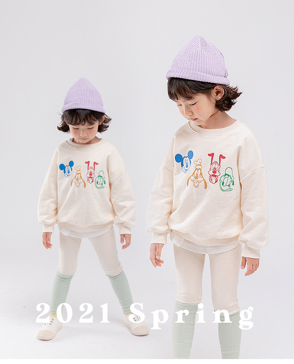WHITESKETCHBOOK - Korean Children Fashion - #Kfashion4kids - Ribbed Colored Leggings