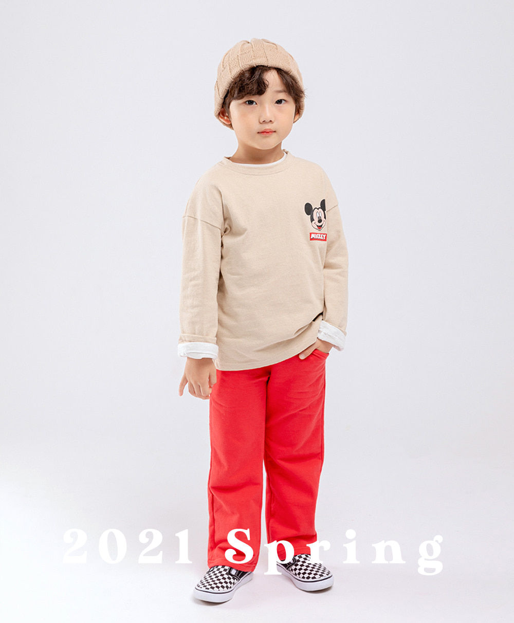 WHITESKETCHBOOK - Korean Children Fashion - #Kfashion4kids - New Slim Training Pants