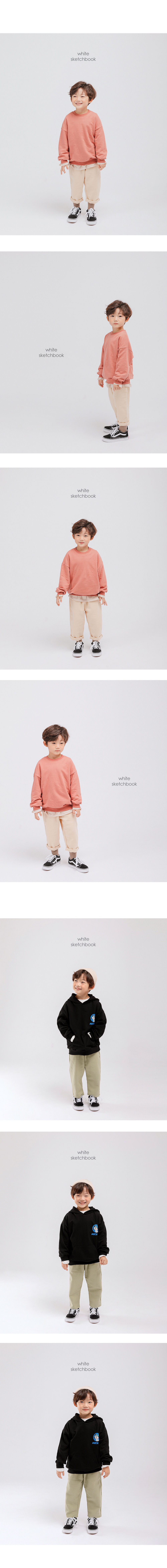 WHITESKETCHBOOK - Korean Children Fashion - #Kfashion4kids - Cheese Baggy Pants - 4