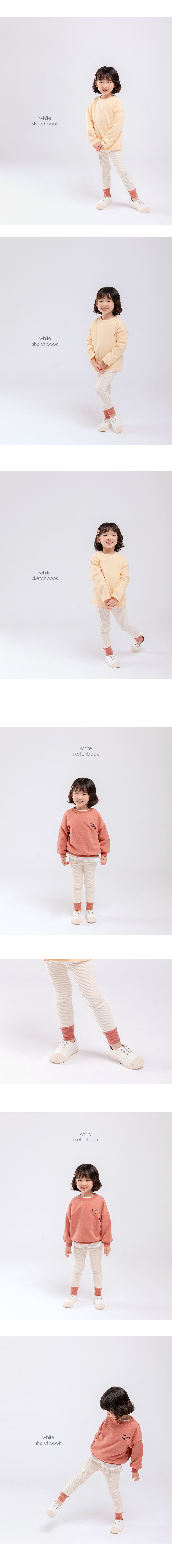 WHITESKETCHBOOK - Korean Children Fashion - #Kfashion4kids - Macaron Leggings - 3